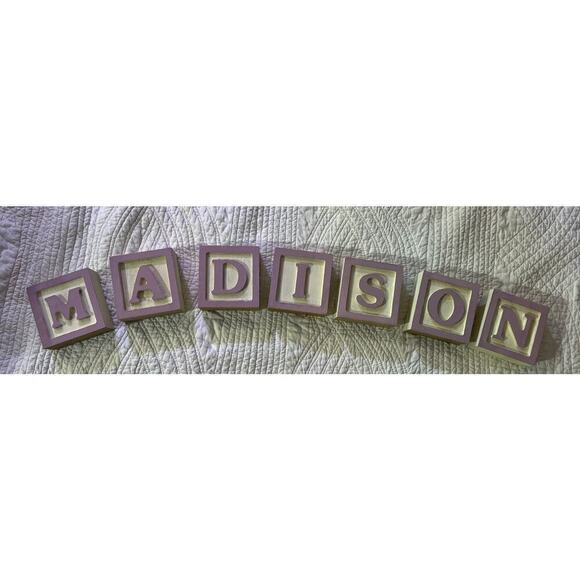 Decorative wooden blocks - Picture 1 of 4